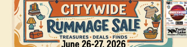 City-wide rummage sales June 26-27, 2026